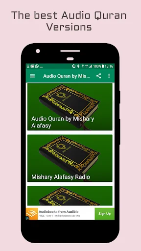 Audio Quran by Mishary Alafasy screenshot 1