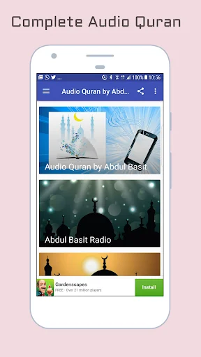 Audio Quran by Abdul Basit screenshot 1