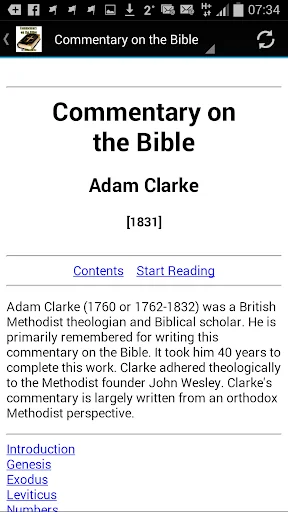 Commentary on the Bible screenshot 2