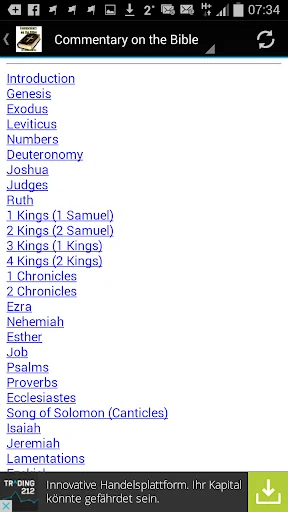 Commentary on the Bible screenshot 3