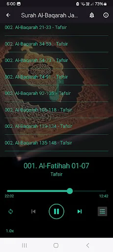 Tafseer Al Baqarah (1 - 286) screenshot 2