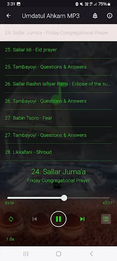 Jafar Umdatul Ahkam Part 2 of2 screenshot 2
