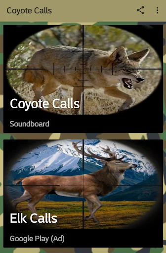 Coyote Hunting Calls screenshot 1