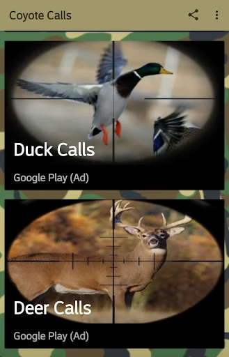 Coyote Hunting Calls screenshot 2