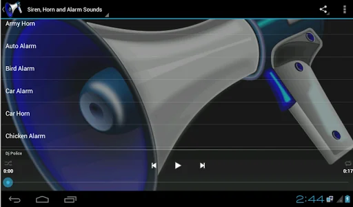 Siren, Horn and Alarm Sounds screenshot 1