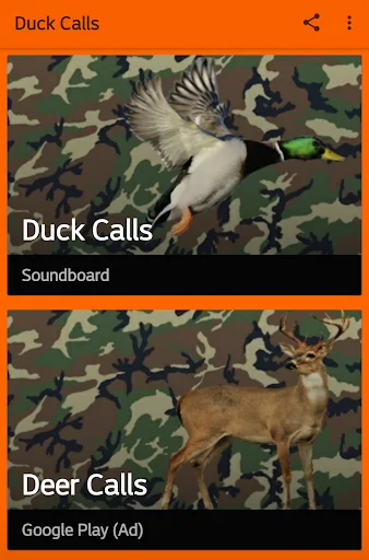 Duck Hunting Calls screenshot 1