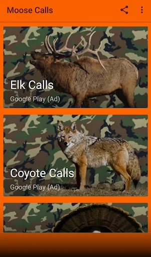 Moose Hunting Calls screenshot 2