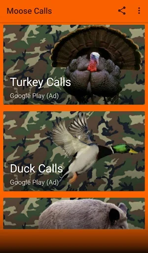 Moose Hunting Calls screenshot 3