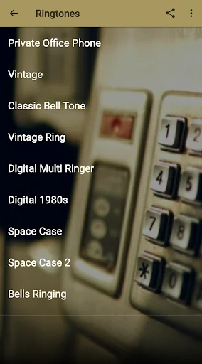 Classic Telephone Ringtones screenshot 2