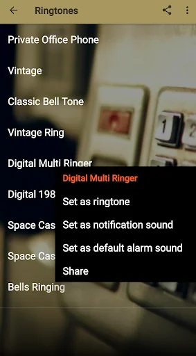 Classic Telephone Ringtones screenshot 3