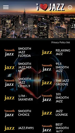 Jazz music radio