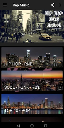 Rap music radio