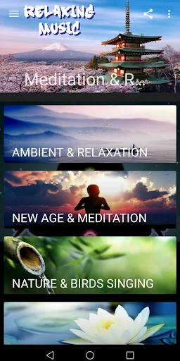 Meditation & Relaxing Music screenshot 1