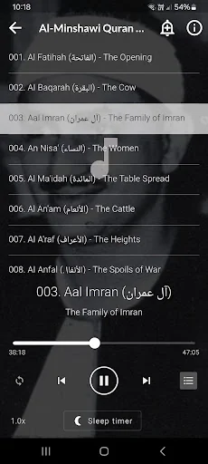 Al Minshawi Full Quran Offline screenshot 1