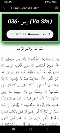Holy Quran Sheikh Jafar Qira'a screenshot 2