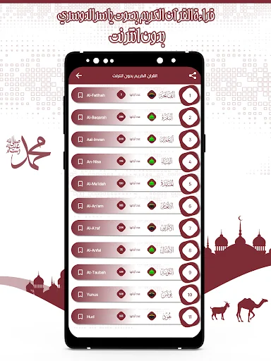قرأن كامل ياسرالدوسري بدون نت screenshot 4