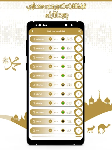 قرآن كامل محمد أيوب بدون نت screenshot 4