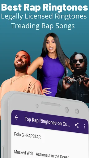 Rap Music Ringtones - Hip Hop screenshot 1