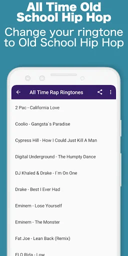 Rap Music Ringtones - Hip Hop screenshot 2