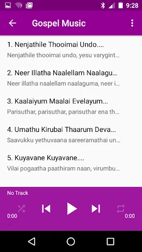 Tamil Christian Violin Music
