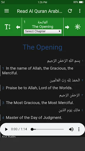 Al Quran English Translation screenshot 3