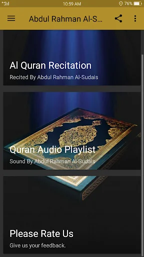 Sheikh Sudais Quran Full MP3 screenshot 1