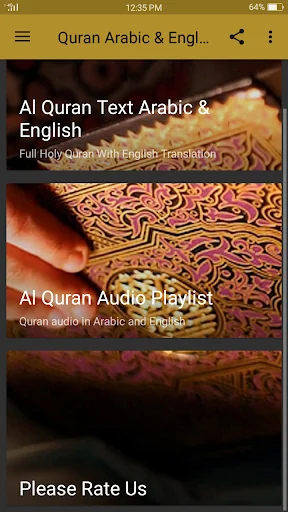 Quran Arabic and English screenshot 2