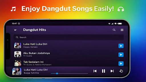 Dangdut Music Player