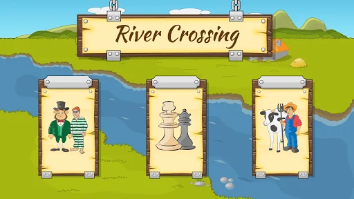 River Crossing - Logic Puzzles screenshot 1