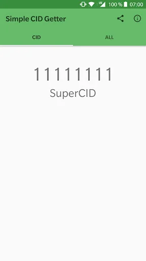 Simple CID Getter