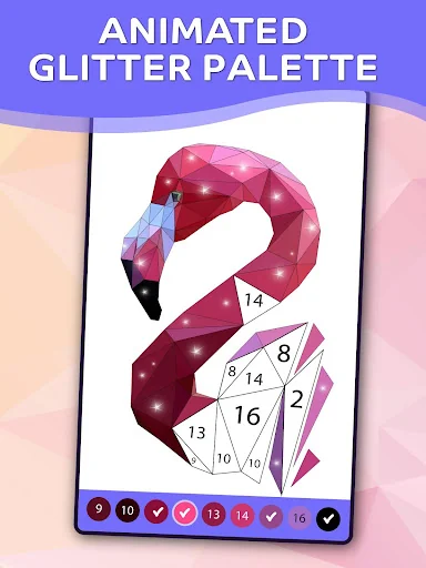 Poly Art Coloring by Numbers screenshot 4