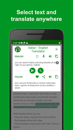 Italian - English Translator