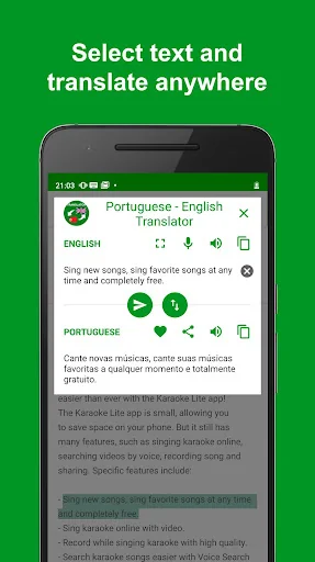 Portuguese English Translator