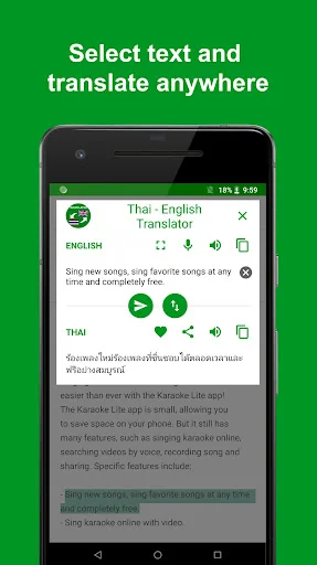 Thai - English translator