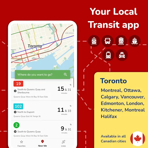 My TTC - Toronto Bus Tracker