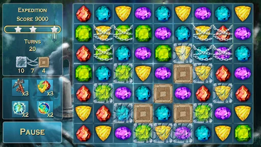Forgotten Treasure 2 - Match 3 screenshot 1