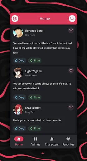 Anime Quotes screenshot 1