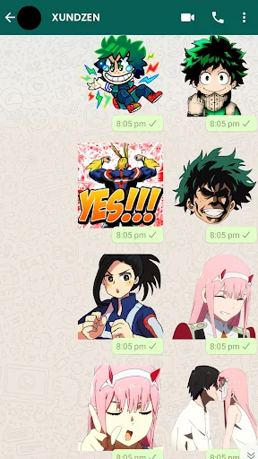 Stickers for WhatsApp Anime