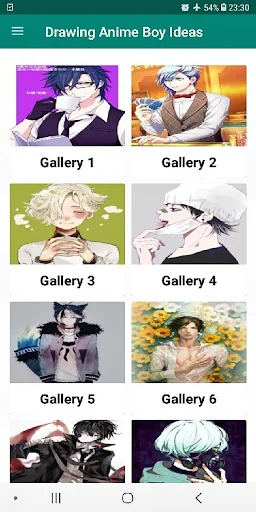Anime Boys Drawing Wallpaper