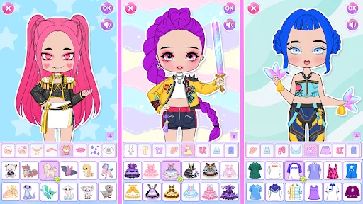 Chibi Doll Dress Up Games screenshot 1
