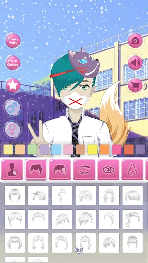 Anime Avatar - Face Maker screenshot 4