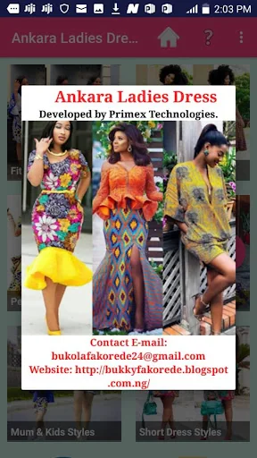 ANKARA LADIES DRESS STYLE 2024