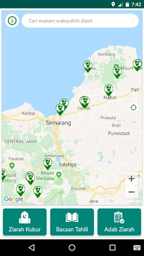 Peta Ziarah (Makam Waliyulloh)