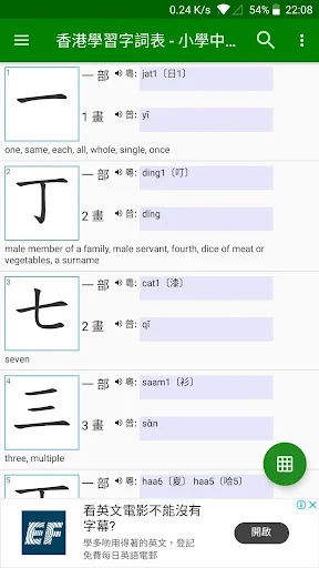Chinese Stroke Dictionary