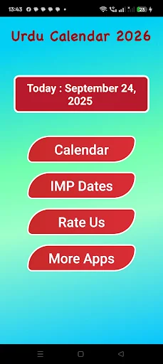 Islamic (Urdu) Calendar 2026 screenshot 2
