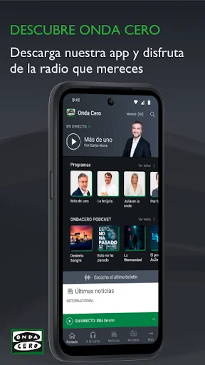Onda Cero: radio FM y podcast
