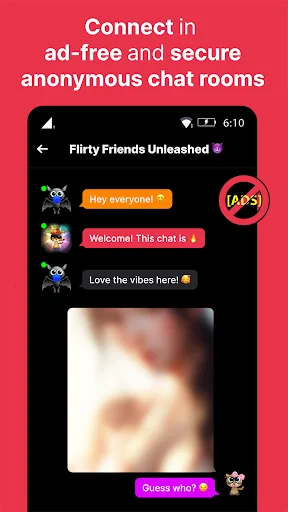 Anonymous Chat Rooms, Dating screenshot 1