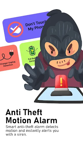 Anti-Theft Motion Phone Alarm