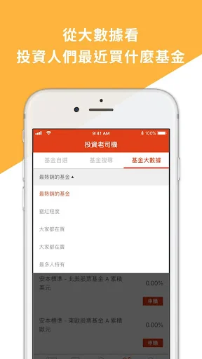 鉅亨基金老司機 – 基金投資人的關鍵工具 screenshot 4