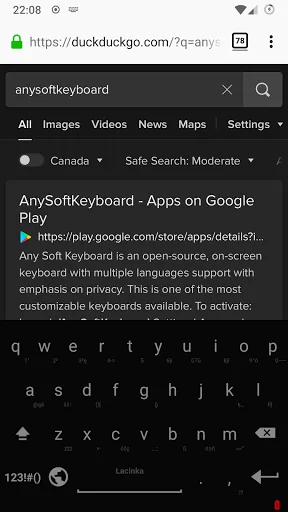 Belarusian for AnySoftKeyboard screenshot 4